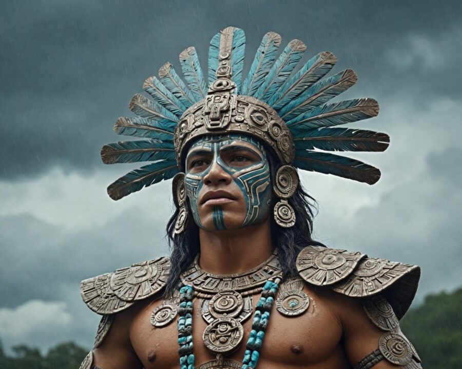 Cómo Tláloc controlaba el agua en la mitología azteca