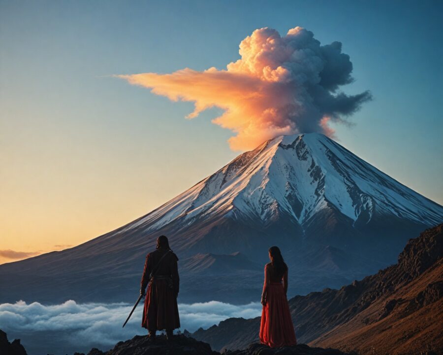 las leyendas de Popocatépetl e Iztaccíhuatl: amor y sacrificio