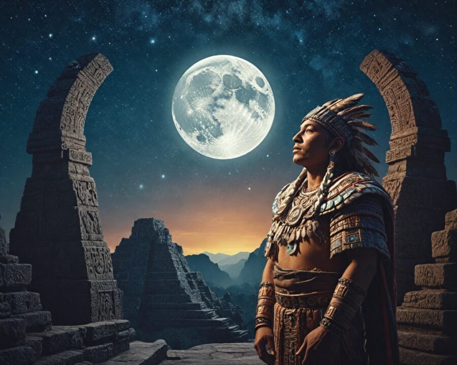 La luna y las estrellas en la mitología azteca: simbolismo y relatos
