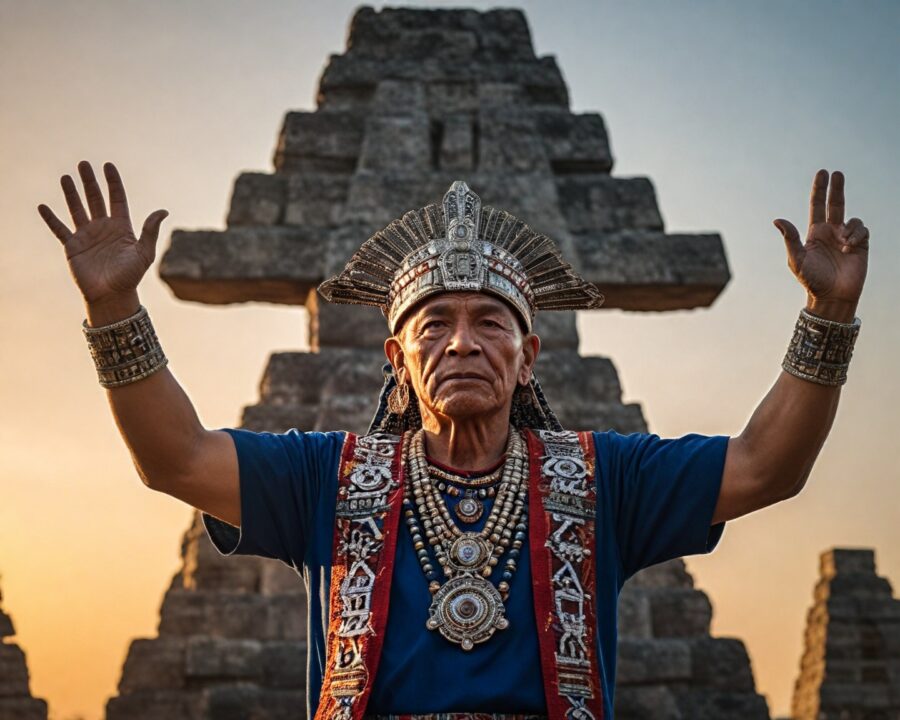 El culto al sol y las fuerzas cósmicas en la religión azteca