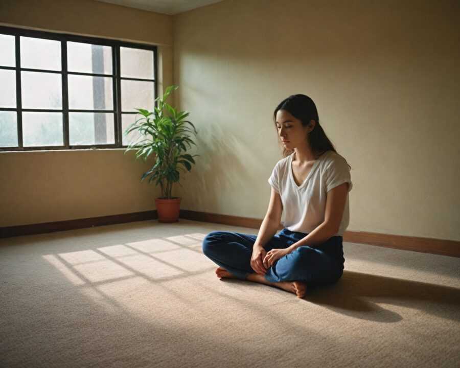 Ejercicio de escaneo corporal para aliviar tensiones acumuladas