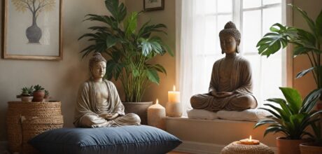 Cómo crear un rincón de mindfulness en casa sin gastar mucho