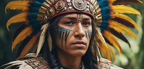 el simbolismo de las plumas y el oro en la religión azteca